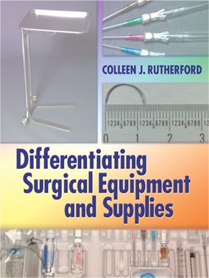 cover image of Differentiating Surgical Instruments and Supplies